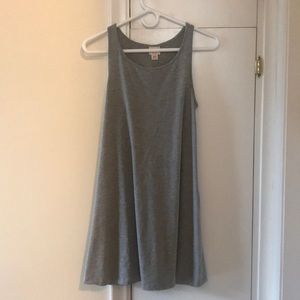 Mossimo Gray T-Shirt Dress